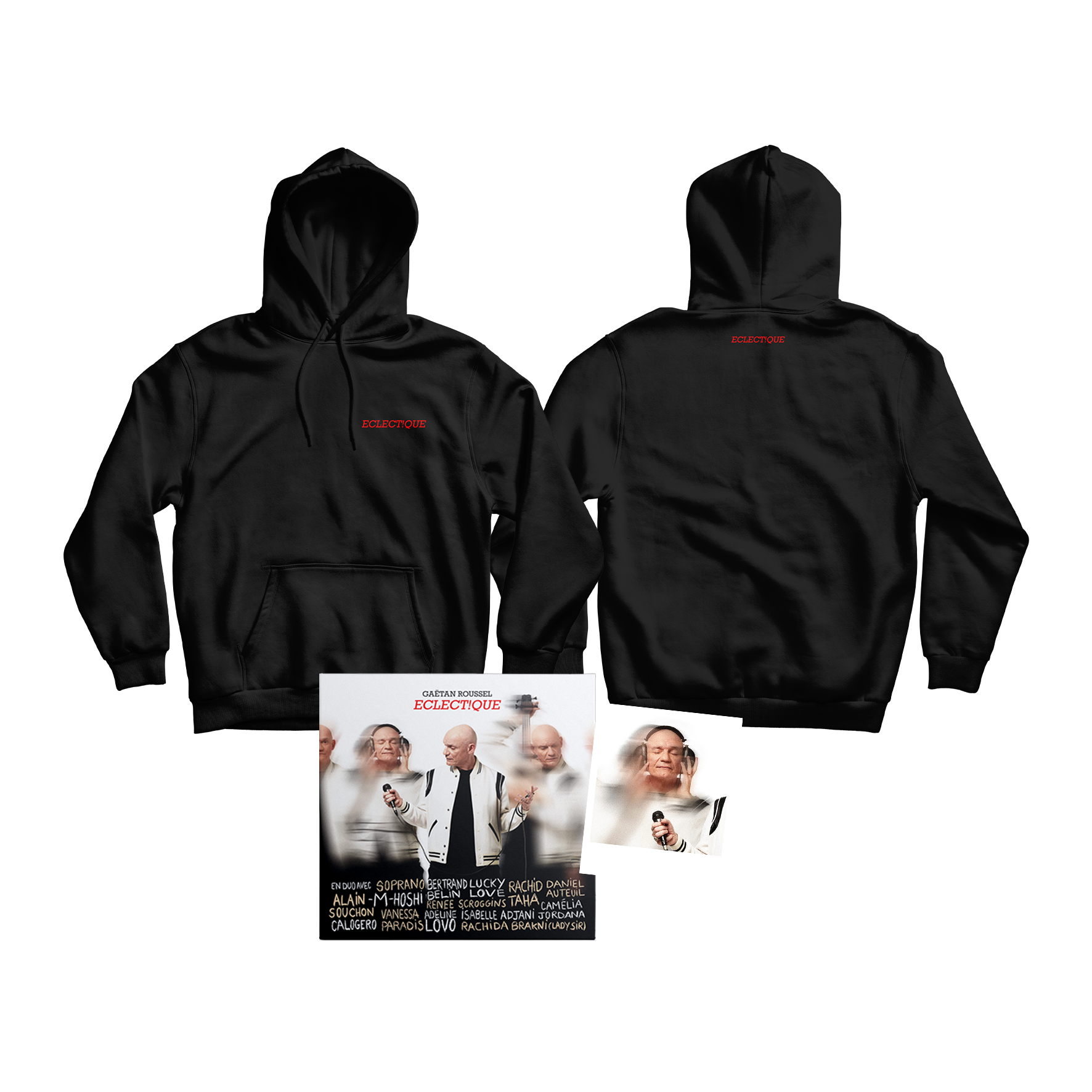 PACK CD + SWEAT-CAPUCHE + POLAROID